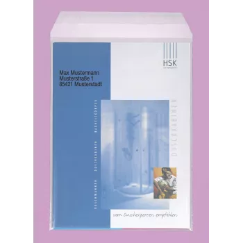 Vereinigte Papierwarenfabriken Poly Mailer DIN B4 Be Fenster Transparent 100 Vnt