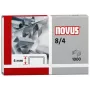 Novus Dahle 24/6 Kabės 1000 vnt. Sidabrinės Cinkuoto Plieno Smailiuoju Galu
