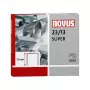 Novus Dahle Novus 23/13 SUPER Staple Pack - 1,3 cm - 1000 Staples - Steel - Stainless Steel