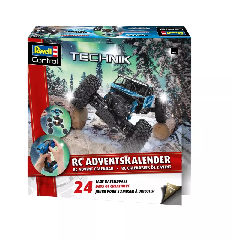 Revell Advent Calendar RC Crawler 1:18 2,4 GHz 4WD Build-It-Yourself