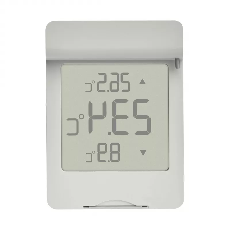 TFA WINDOO Digital Window Thermometer Silver (30.1067.15)