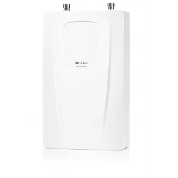 CLAGE CDX11-U Basitronic Momentinis Vandens Šildytuvas 11kW 400V 3-Fazių Baltas