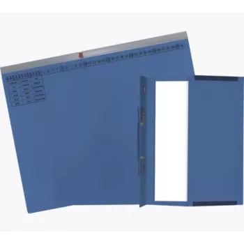 Exacompta 370207B Įprastas aplankas – kartoninis, mėlynas, A4
