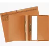 Exacompta 370409B Įprastas dokumentų aplankas – kartonas – oranžinis – 320 g/m² – 265 mm – 316 mm