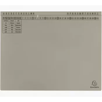 Exacompta 371110B Įprastas bylų aplankas – kartoninis, pilkas, 320 g/m², 265 x 316 mm
