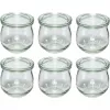 WECK Tulip Jar 370ml Set of 6