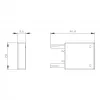 Siemens 3RT2916-1BD00 Viršįtampio ribotuvas / slopintuvas 127-240VAC 150-250V SIRIUS 3RT2 kontaktoriui