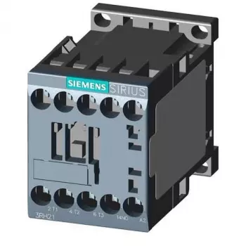 Siemens SIRIUS 3RT2023-1BB40 Power Contactor, 4 kW, 9 A, 24 V AC, 3-Pole, Size S0
