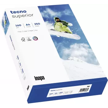 Popierius kopijavimo Papyrus Superior Tecno A4 160 g/m² 250 lapų