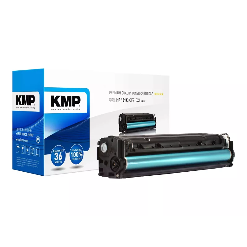 KMP H-T171 Suderinama rašalo kasetė, didelės talpos, juoda, 18 ml, 500 puslapių