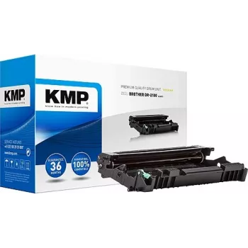 KMP B-DR17 suderinamas būgno blokas (pakeičia Brother DR2100), skirtas Brother DCP-7030, 7040, 7045, HL-2140, 2150, 2170, MFC-7320, 7440, 7840, Justio DCP-7040