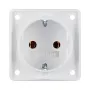 Berker W.1 Paviršinis kištukinis lizdas Schuko IP44 Polar White 250V 16A
