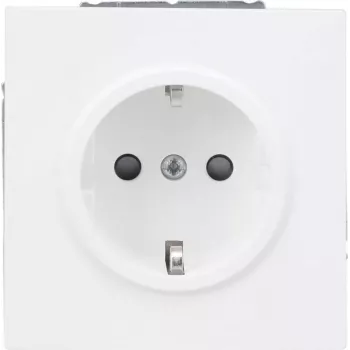 Busch-Jaeger SCHUKO kištukinis lizdas 20 EUCB-44M Safety+ įmontuojamas lizdas, Alpine White
