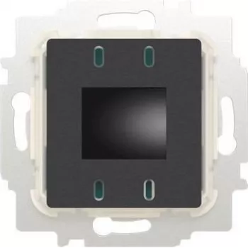 ABB Busch-Jaeger BJ 1096 UTA-BT patalpų temperatūros reguliatoriaus įdėklas 24V normaliai atviras kontaktas su ekranu (2CKA001032A0537)