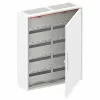 Striebel & John CA24V Paviršinis Skirstomasis Skydas 4 Eilės 48 Moduliai IP31 Baltas
