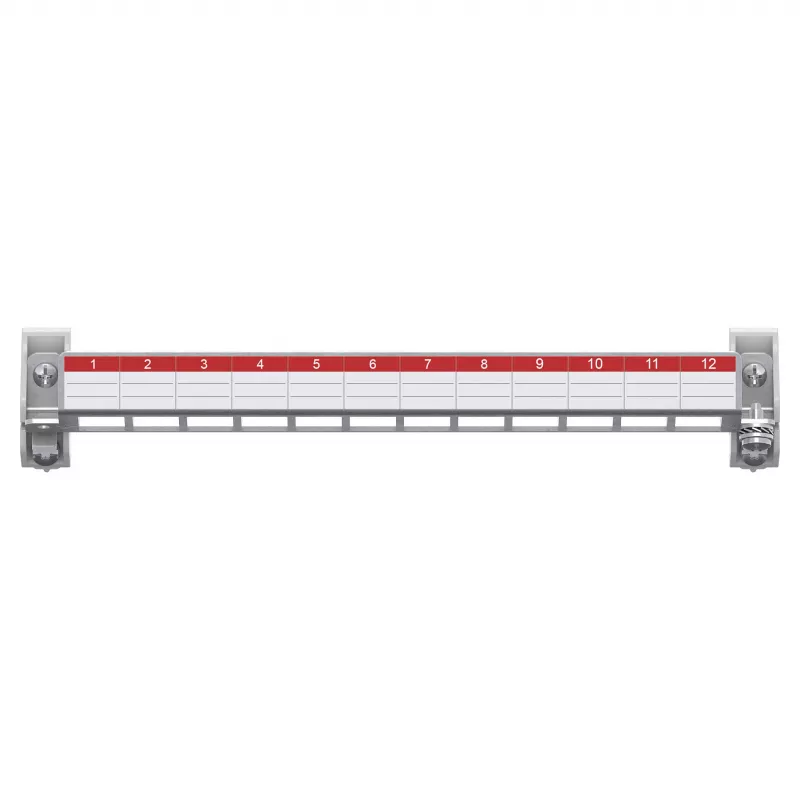Striebel & John ZEP12 Patch Panel 12 modulių E-Dat be keystone 2CPX054072R9999