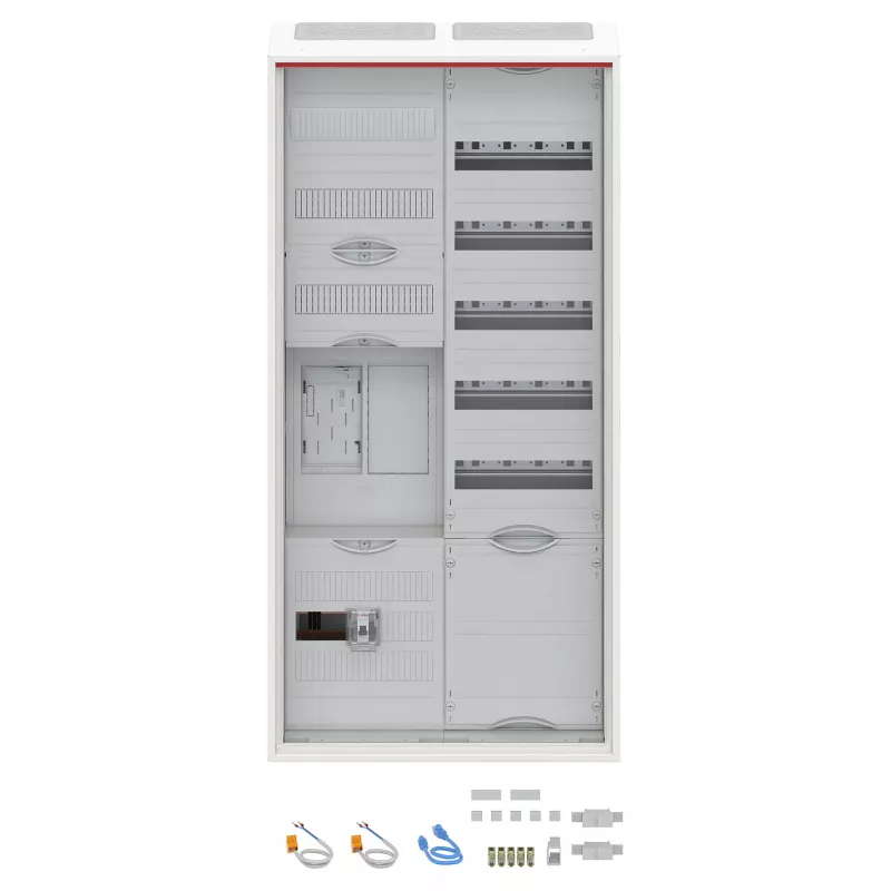 Striebel & John Complete Surface-Mounted Meter and Distribution Cabinet BKE-I BA27BBA27 1Z1R1V5A2 2CPX054209R9999