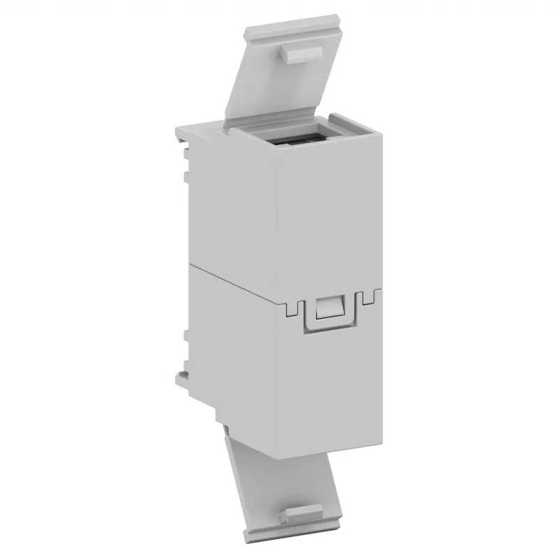 Striebel & John ZED45U RJ45 dvigubas lizdo modulis, Cat.6, neekranuotas, balta spalva