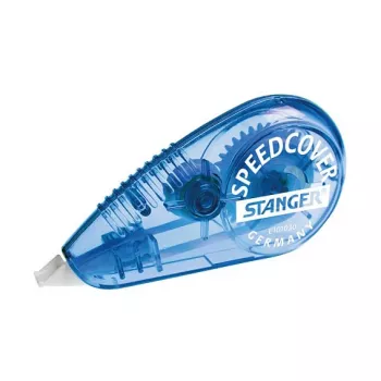 Stanger Speedcover Correction Roller - Blue Transparent - 12 m - 5 mm - 12 Pieces