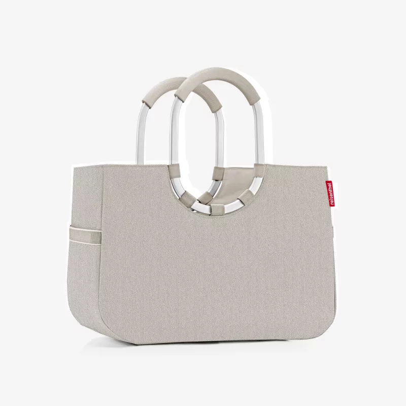Reisenthel Loopshopper L Herringbone Sand Shopper Bag