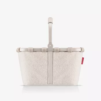 Reisenthel Carrybag Teddy Sand (BK1042) – Apsipirkimo krepšys, 22L, perdirbtas poliesteris