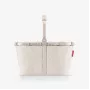 Reisenthel Carrybag Teddy Sand (BK1042) – Apsipirkimo krepšys, 22L, perdirbtas poliesteris