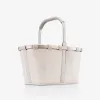 Reisenthel Carrybag Teddy Sand (BK1042) – Apsipirkimo krepšys, 22L, perdirbtas poliesteris