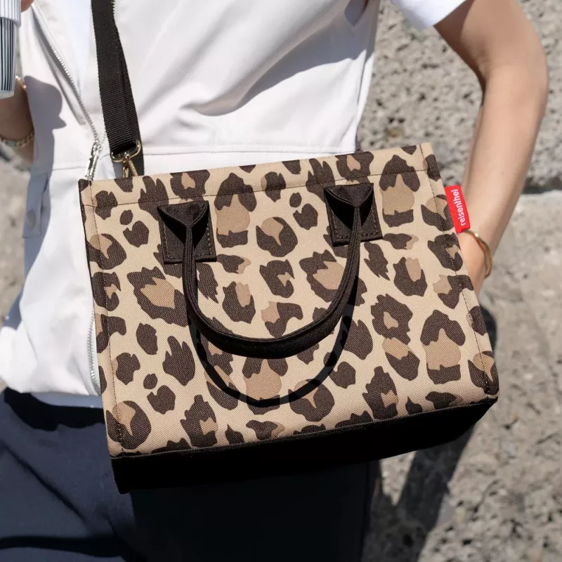 Reisenthel dailyshopper XS Leo Macchiato Shopping Bag