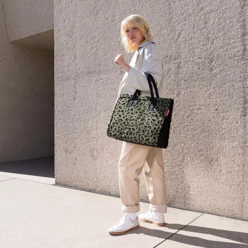 Reisenthel Daily Shopper Teddy Leo Olive