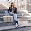 Reisenthel Carrybag Summerstripes Coffee Shopping Basket 22L