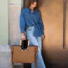 Reisenthel loopshopper L Western Shopping Bag, 24L, Polyester, Aluminium Handles, Water-Repellent, 46x34x25 cm, 0,8 kg