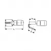 Klauke Flat Receptacle 1.5-2.5 mm² 730/AZ