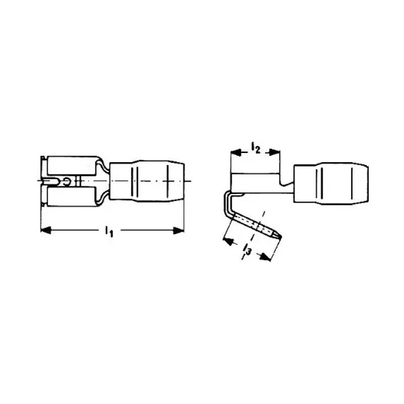 Klauke Flat Receptacle 1.5-2.5 mm² 730/AZ