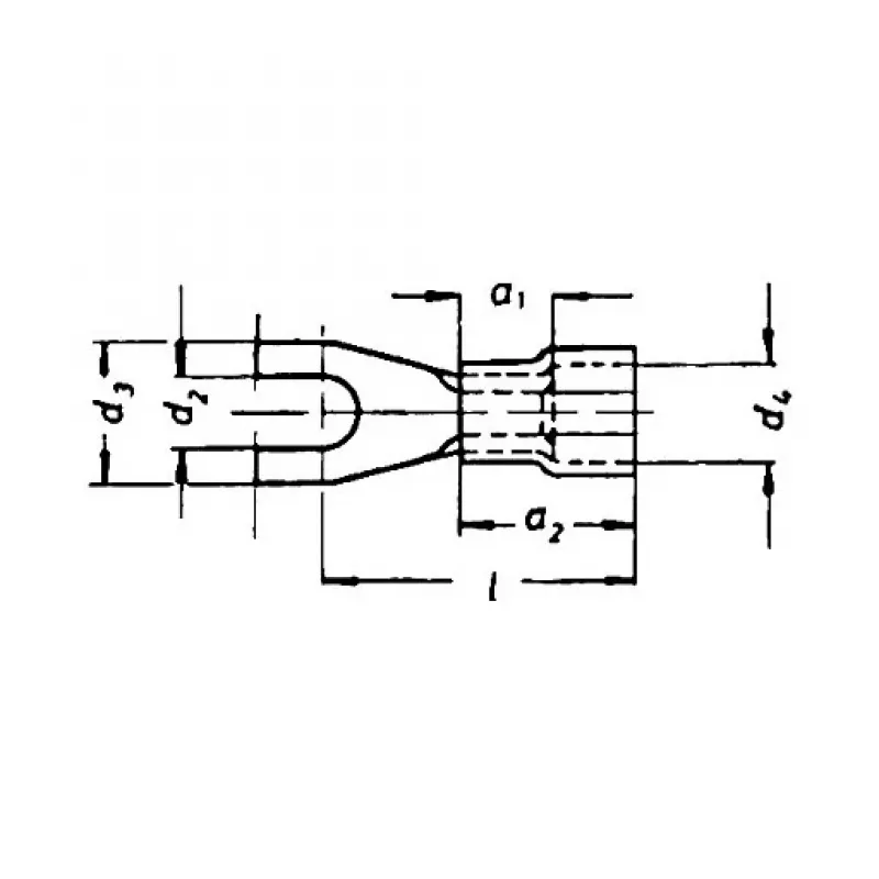 Klauke izoliuota kabelio antgalis 1,5–2,5 mm² 630C/5