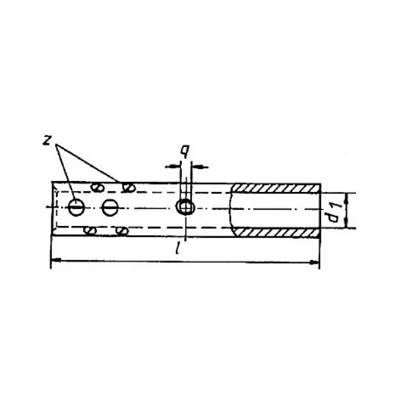 Klauke 552R vamzdinė varžtinė jungtis 10 mm²