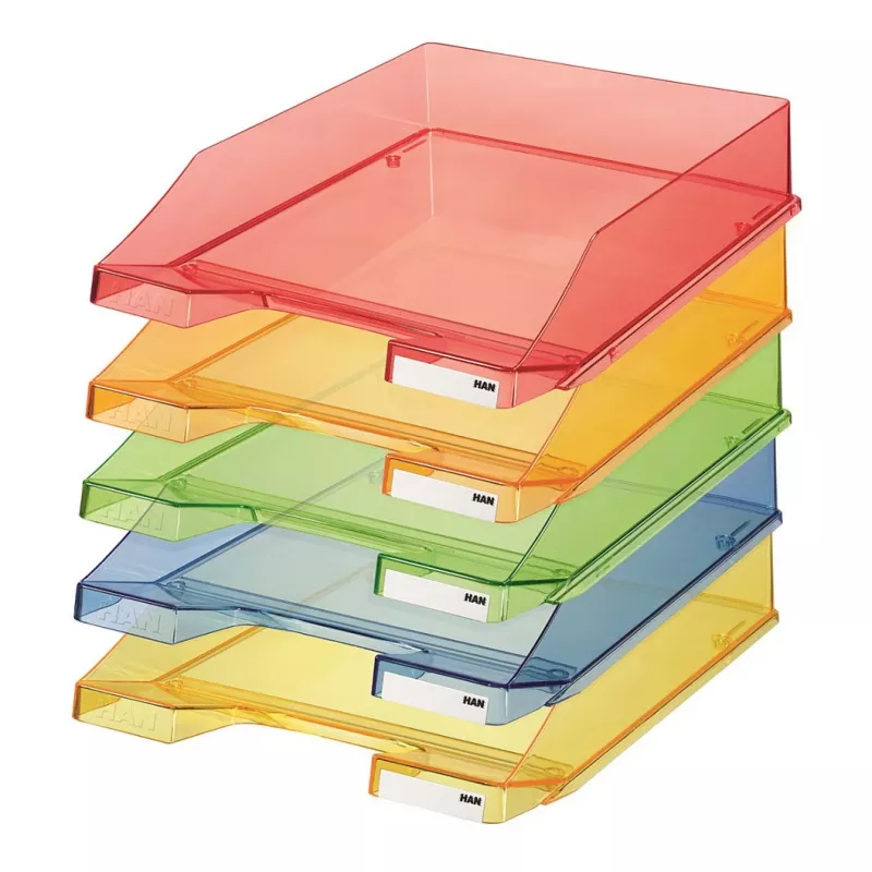 HAN Dokumentų dėklas Yellow-Transparent A4