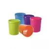 HAN GRIP 18L apvali šiukšlių dėžė, polipropilenas, violetinė, 312mm x 312mm