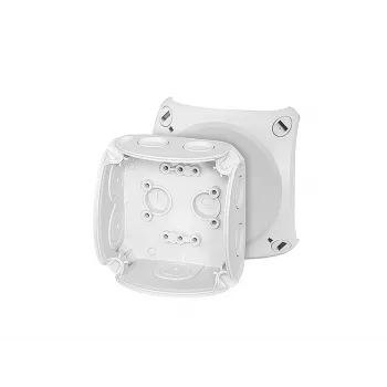 Hensel DK 0200 G kabelių jungiamasis dėklas iki 2,5 mm² be gnybtų, pilkas RAL 7035