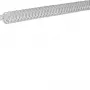 Hager L2232 lankstus kabelių kanalas šviesiai pilkas 30mm x 4,5mm x 500mm savaiminio klijavimo be halogenų