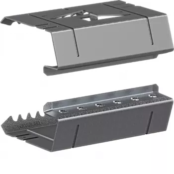 Hager BRS651309 Jungtis pora šynų kanalų sistemai 65x130 mm cinkuotas plienas
