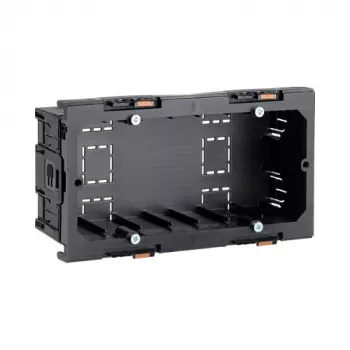 Hager G2860 Galinis dangtelis – juodas poliamidas 47 mm | ITwork.lt