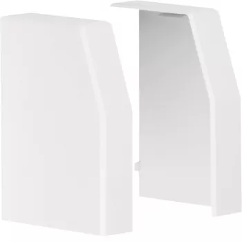 Hager Galinis dangtelis RK 110 kabelių kanalui, 110x60mm, gryna balta (RAL 9010), pora