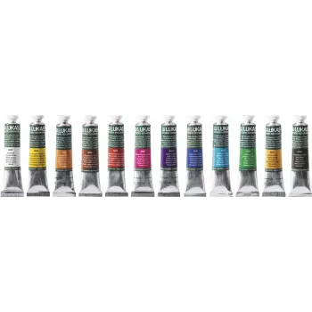 LUKAS Tempera Paint Assorted Colors 12 x 19 ml