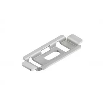 Niedax GRBP 6 F tvirtinimo plokštė tinkliniams kabelių loviams, 60 mm aukštis, plienas, Sendzimir cinkuota, 100x60x1.5 mm