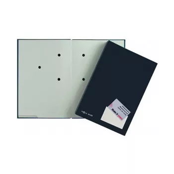 PAGNA pristatymo aplankas A4 kartoninis juodas satinas 24205-04