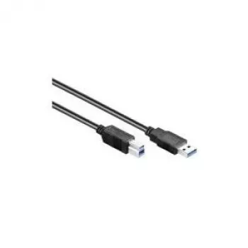 GoodConnections USB 3.0 laidas Type A Male į Type B Male, juodas, 3 m