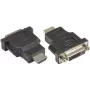 GoodConnections DVI-D į HDMI vaizdo adapteris, DVI-D lizdas – HDMI kištukas, 24+1 kontaktai, juodas