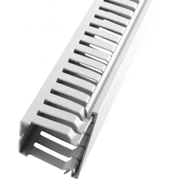 LICATEC Kabelių kanalas 50 x 75 mm Halogen-Free Pilkas 7672-1