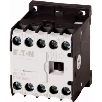 Eaton DILEM-4-230 Mini Kontaktorius, 230 V AC, 4 kW, 3 Polių, 1 NO Pagalbinis Kontaktas, Sraigtiniai Gnybtai