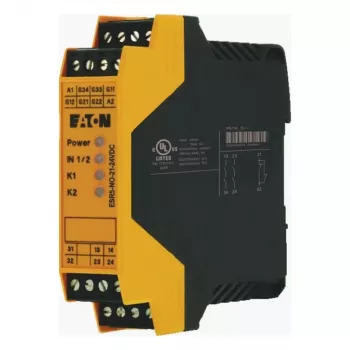 EATON ESR5-NO-21-24VDC Apsauginė Relė Avariniam Sustabdymui 24V DC 2NO+1NC DIN Bėgis